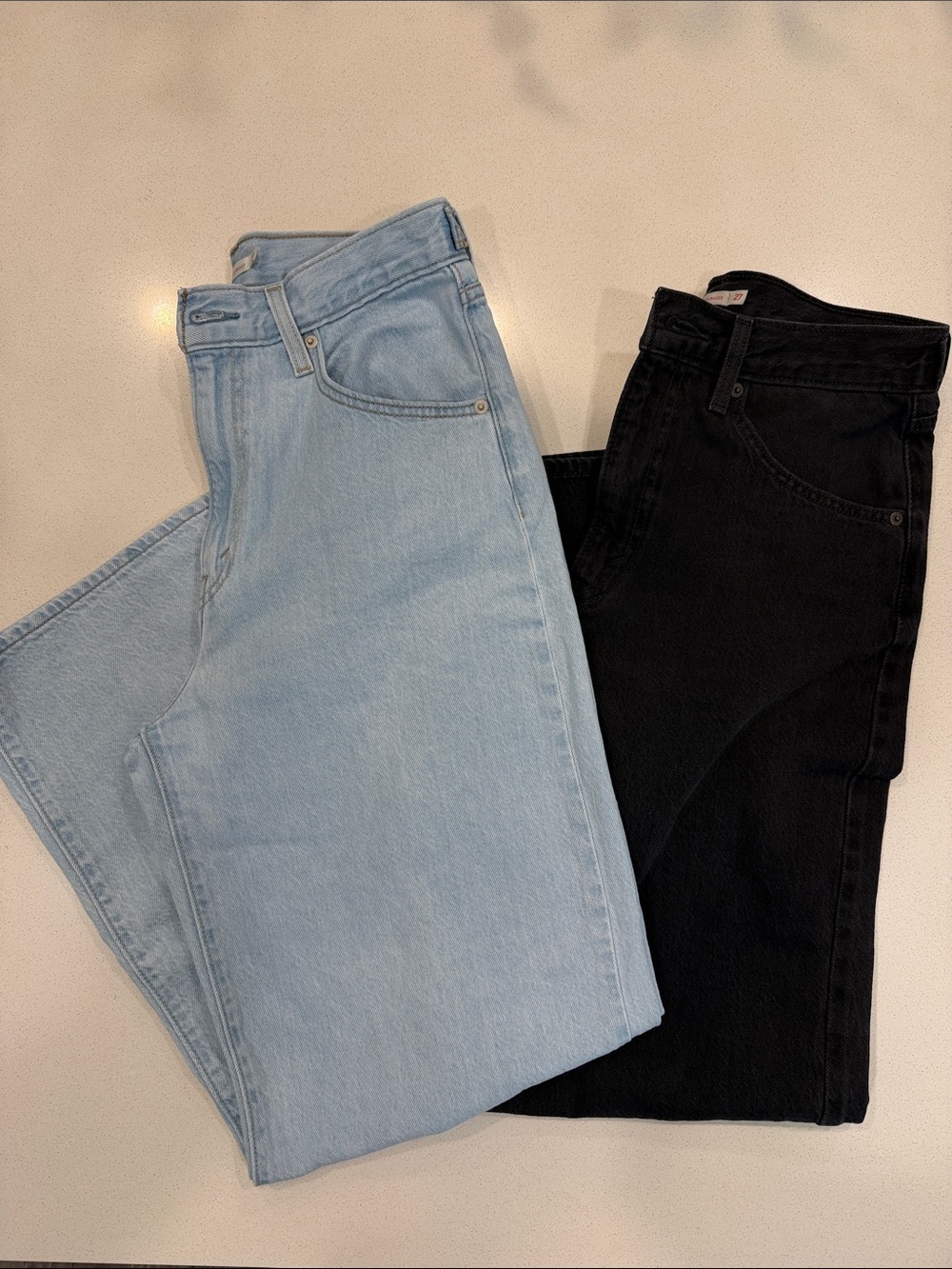 Levi’s cinch waist baggy jean